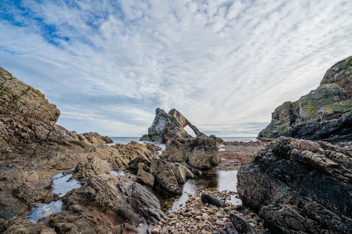 Bow Fiddle Rock - Scotland Road Trip