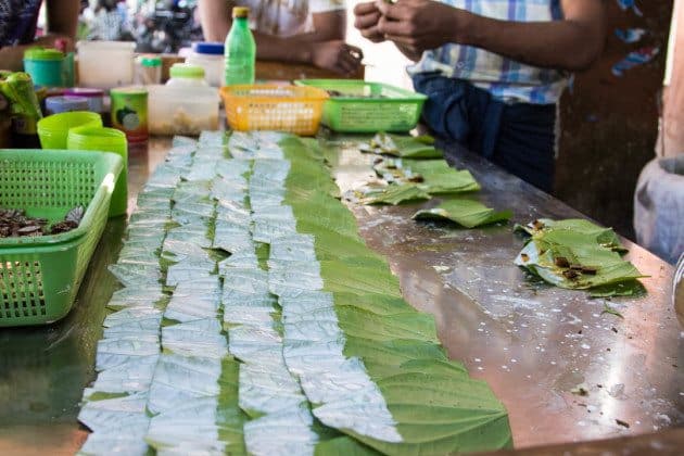Betel Nut Chew Myanmar