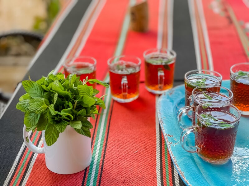 Jordanian tea.