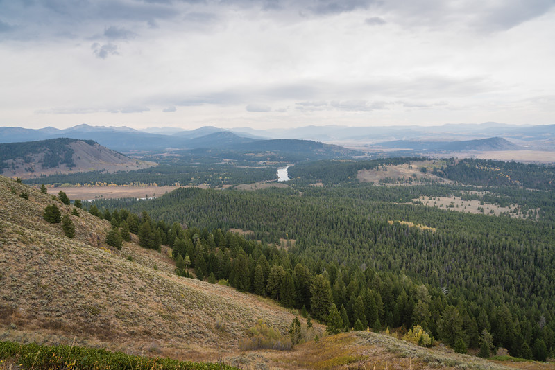 View from the top of Signal Mountain