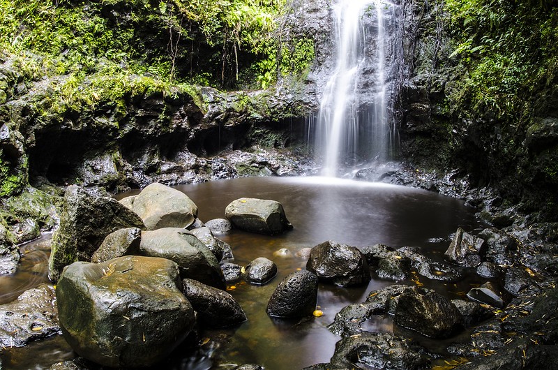 waterfalls on the Road to Hana