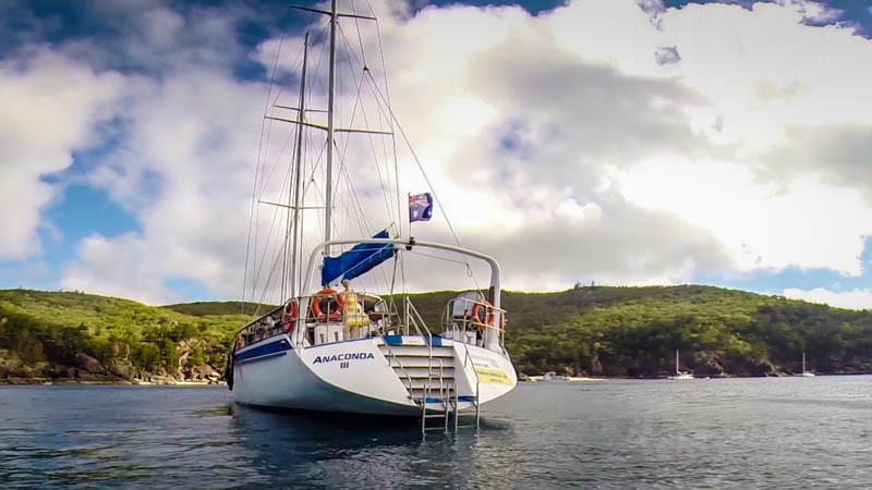 Sailboat in Australia
