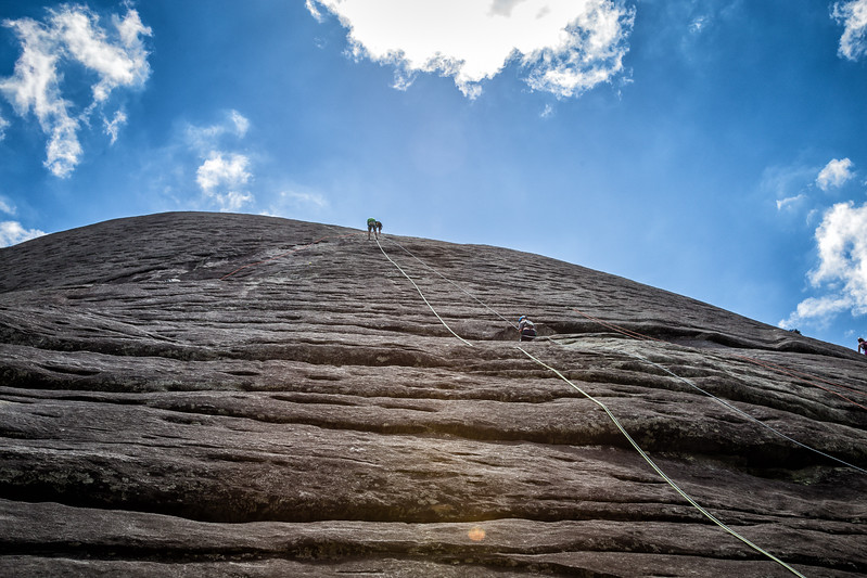 Rock Climbing at Looking Glass Rock