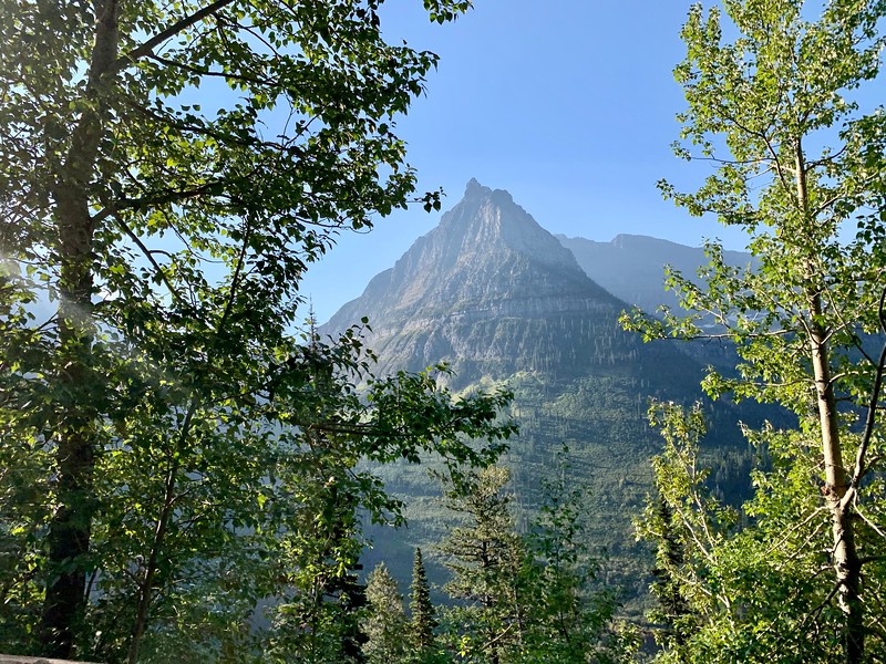 Logan Pass in Glacier National Park